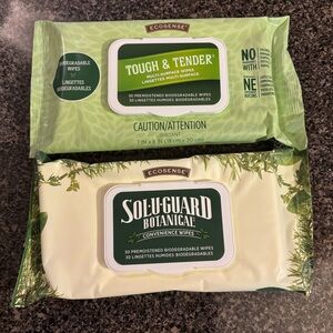 Melaleuca’s Sol-U-Guard Botanical Convenience Wipes & Tough & Tender Wipes Bundl